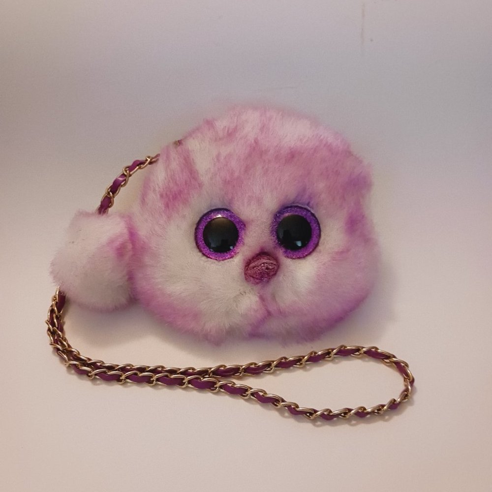Ty Beanie Boos Kenya the Ostrich purse and BFF bracelet lot, Beanie Baby